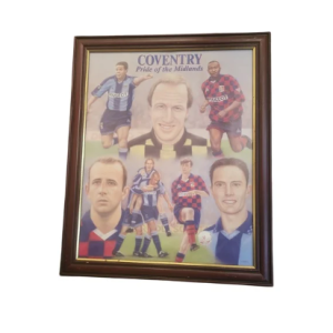 COVENTRY CITY FRAMED ARTWORK PRIDE OF THE MIDLANDS